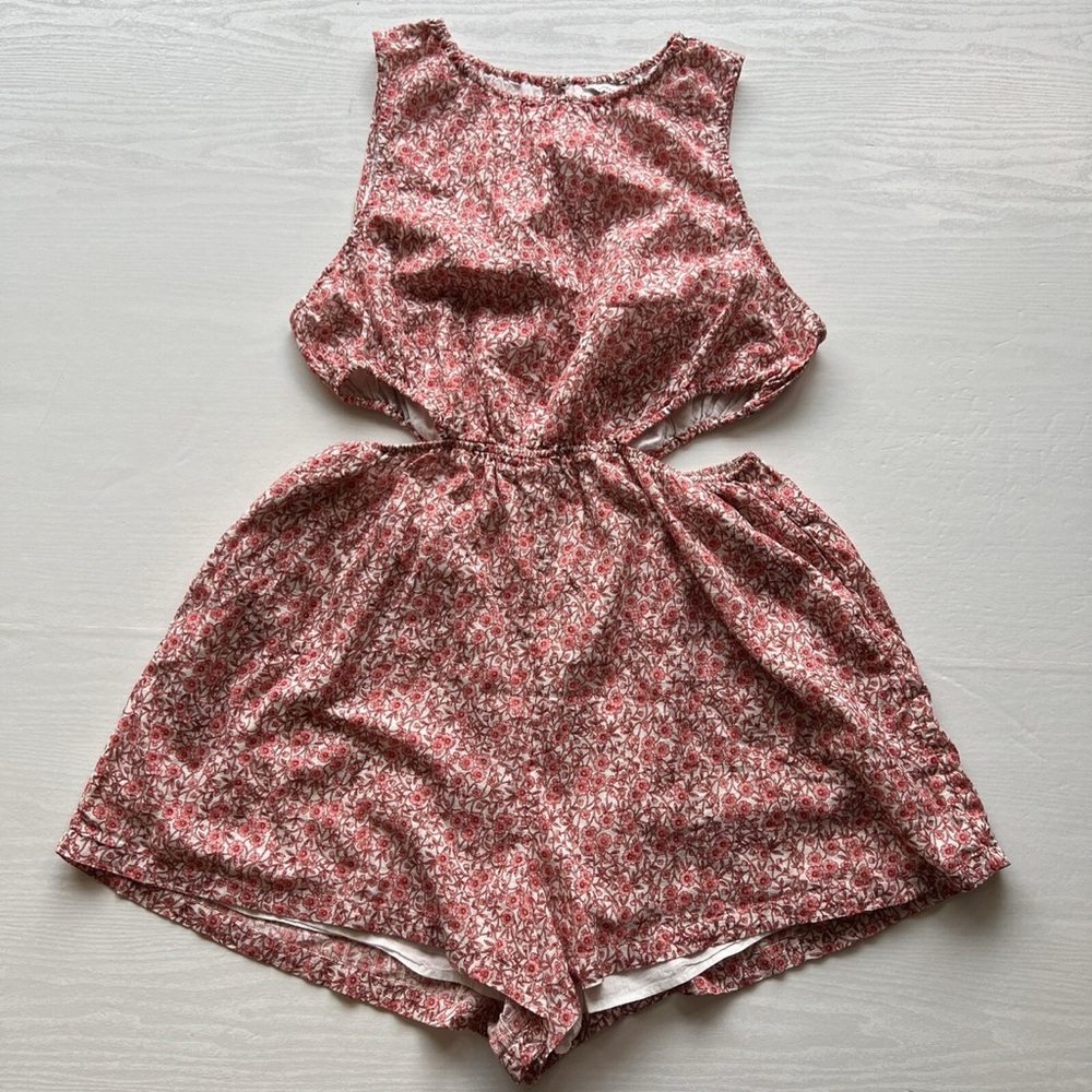 American Eagle Outfitters Pink Floral Top